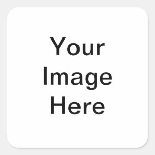 Customisable Template Square Sticker