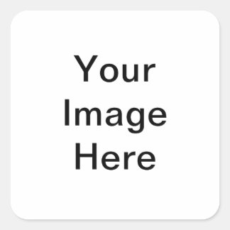 Customisable Template Square Sticker