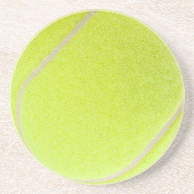 Customisable Tennis Ball Coaster (Front)