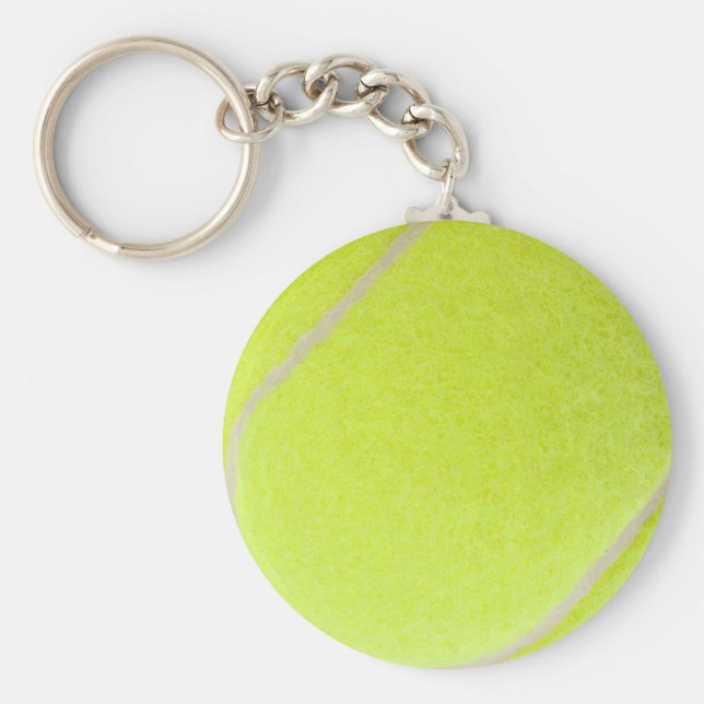 Customisable Tennis Ball Key Ring (Front)