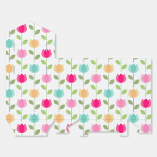 Customisable Tent Favour Boxes With Ribbon Choice 