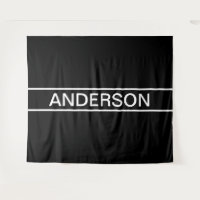 Customisable Text | Bold Modern Black & White