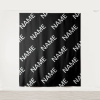 Customisable Text | Bold Modern Black & White