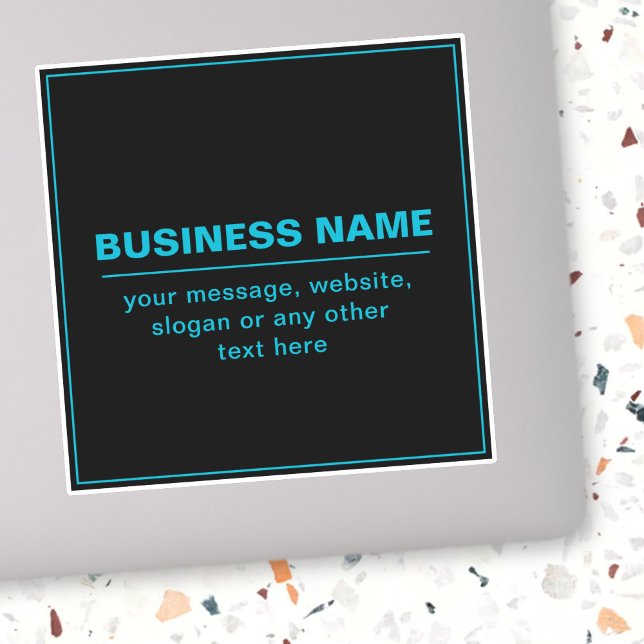 Customisable Text for Business Etc. Editable Black (Creator Uploaded)