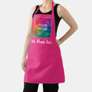 Customisable Text Image Colour Best Mum Ever Apron