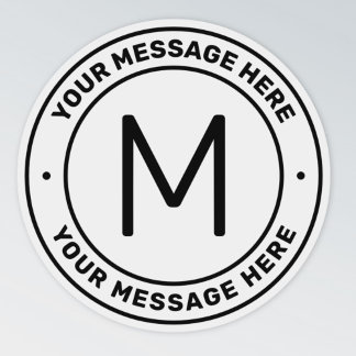 Customisable Text Template | Transparent
