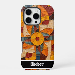 Customisable Textured Medallion Phone Cover