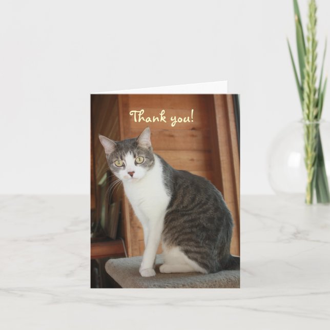 Customisable Thank You Card (Front)