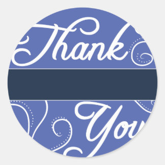 Customisable Thank You Stickers