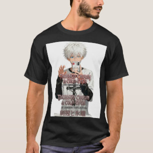 Customisable Thorned-Crown-&-Cold-Eyes Anime Boy  T-Shirt