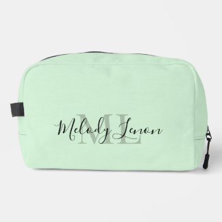 Customisable Toiletry Bag with Monogram