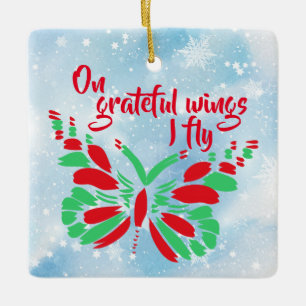 Customisable Transplant Recipient Ceramic Ornament