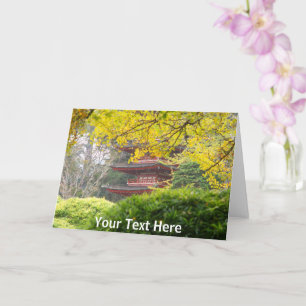 Customisable Treasure Tower, San Francisco Card