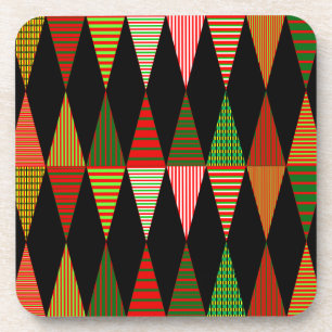 Customisable Tri Christmas Trees Coaster