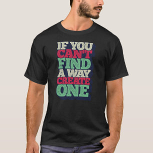 "Customisable Typography Tee – Inspiring Quotes 