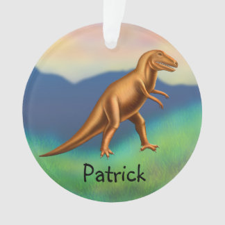 Customisable Tyrannosaurus Rex Dinosaur Ornament