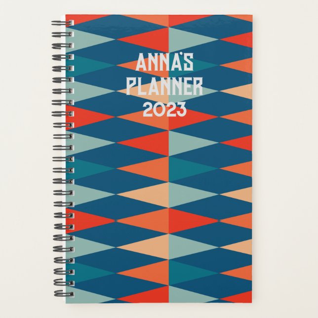 Customisable Undated Planner  (Front)