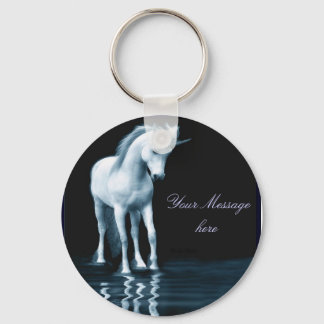 Customisable unicorn keychain