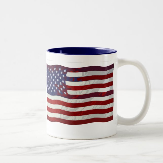 Customisable US Flag Mug (Right)