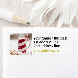 Customisable Use Your Own Photo Address Labels