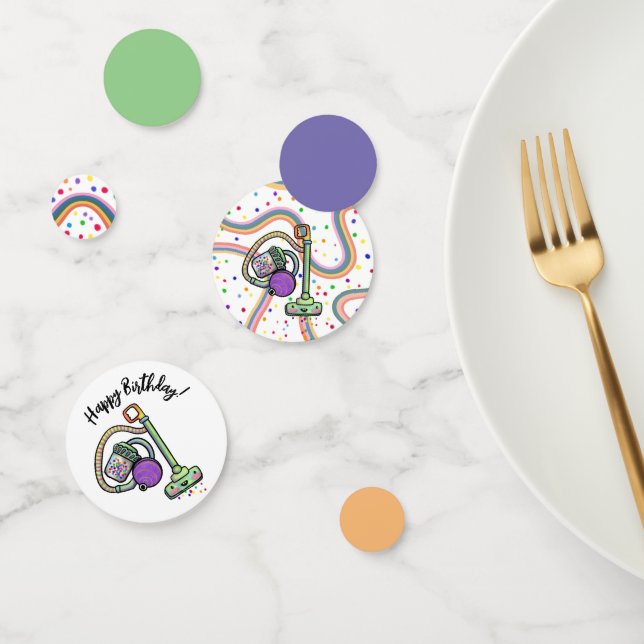 Customisable Vacuum Party Confetti (Group)