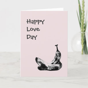 Customisable Valentines Day Card Arty Funny Unique