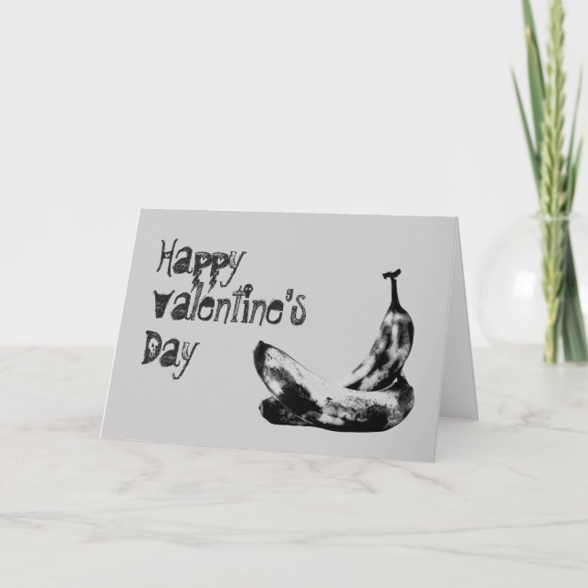 Customisable Valentines Day Card Funny Unique (Front)