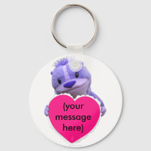 Customisable Valentine's Day key chain