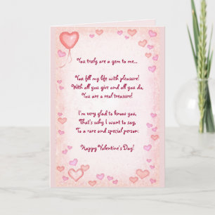 (Customisable) Valentine's Holiday Card