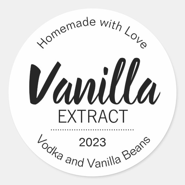 Customisable Vanilla Extract Label BL_02rdbkv4 (Front)
