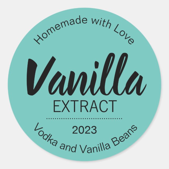 Customisable Vanilla Extract Label BL_02rdbkv5 (Front)