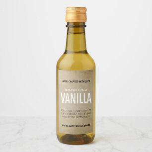 Customisable Vanilla Extract Label VE006_1