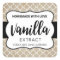Customisable Vanilla Extract Label VE031_04sq