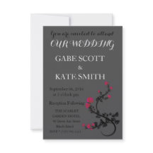 Customisable Verse WEDDING INVITATION