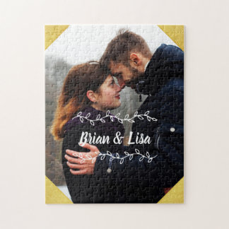 Customisable Vertical Couple Photo Puzzle