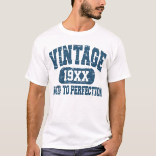 Customisable Vintage Aged To Perfection T-shirts