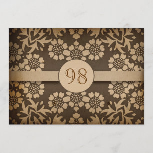 customisable vintage birthday invitations