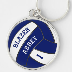 Customisable Volleyball Keychains Your TEXT, COLOR