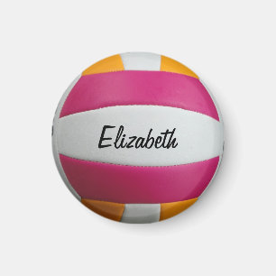 Customisable Volleyball Magnet