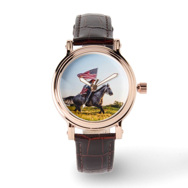 Customisable watches American flag (Front)