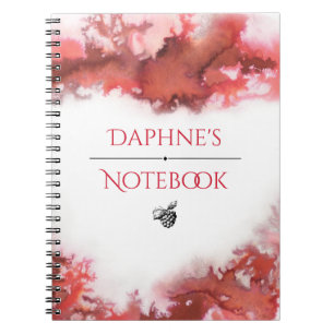 Customisable Watercolor Notebook