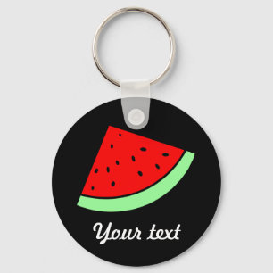 Customisable Watermelon Keychain (DARK)