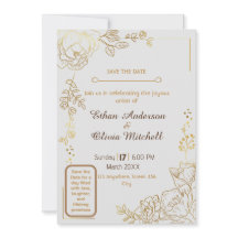 Customisable Wedding Card