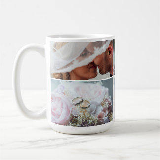 Customisable Wedding Grid Photo Mug