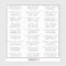Customisable wedding guest address labels sticker