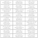 Customisable wedding guest address labels sticker<br><div class="desc">Easy to personalise,  names and addresses / individual wedding shipping address label stickers for guests.</div>