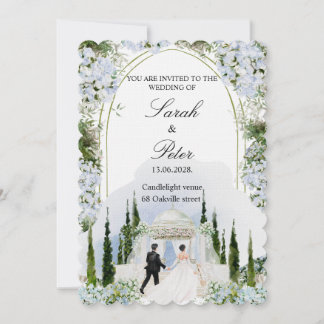 Customisable wedding invitation