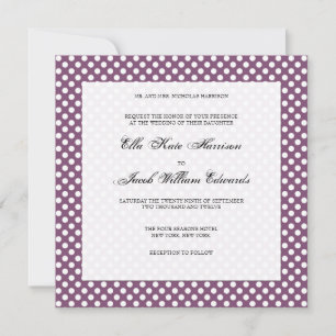 Customisable Wedding Invitation