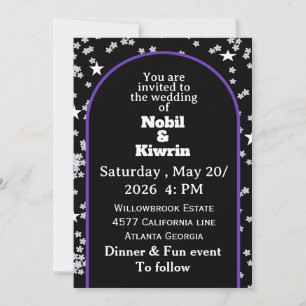 Customisable Wedding Invitation Elegant