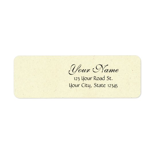 Customisable Wedding Invitation Sets Return Address Label